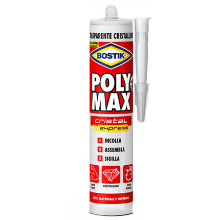 ADESIVO POLY MAX g 300 CRISTAL EXPRESS BOSTIK