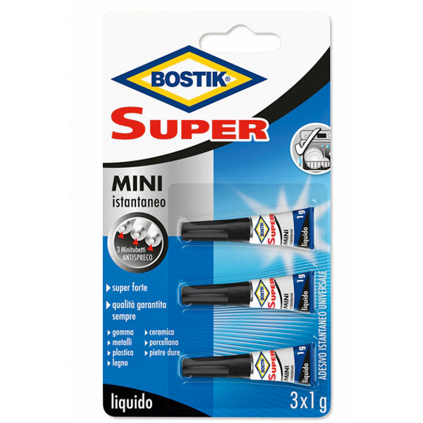 ADESIVO SUPER MINI g 1 Pz 3 BOSTIK