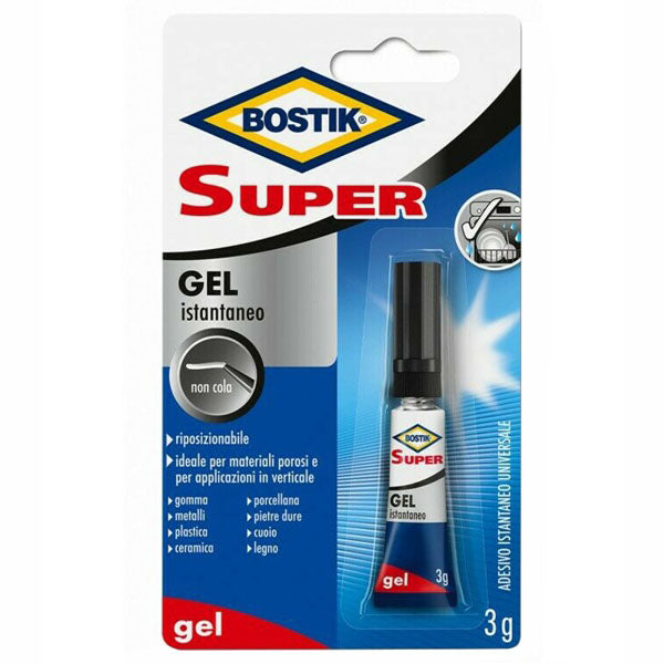 ADESIVO SUPER GEL g 3 BOSTIK