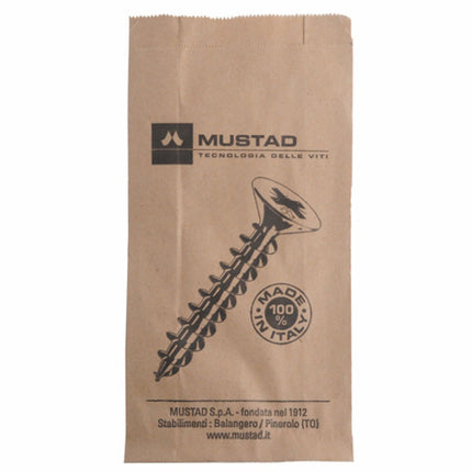 BUSTA CARTA PORTAMINUTERIA cm 12x24 Pz 100 MUSTAD