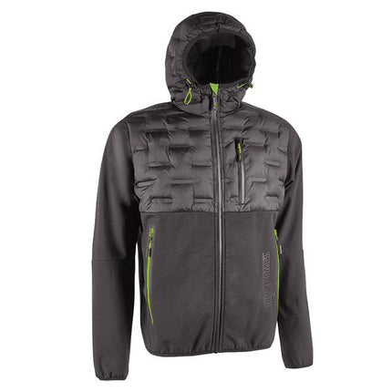 GIACCA ASPHALT GREY GREEN SPOCK