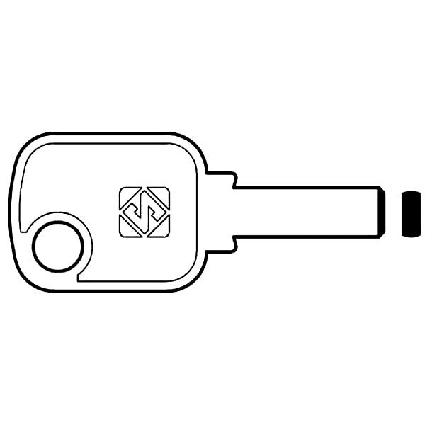 CHIAVE CIL.PUNZONATA SECURITAL 4 SPINE