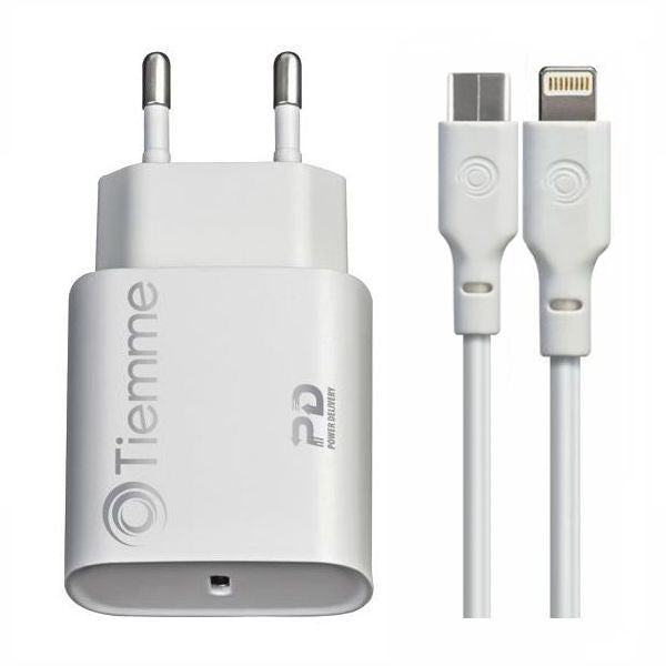 CARICABATTERIE 1 USB-C CAVO