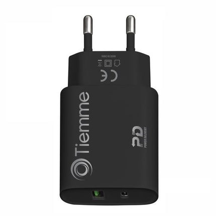 CARICABATTERIE 2 USB-A/C watt 20 3640 TIEMME