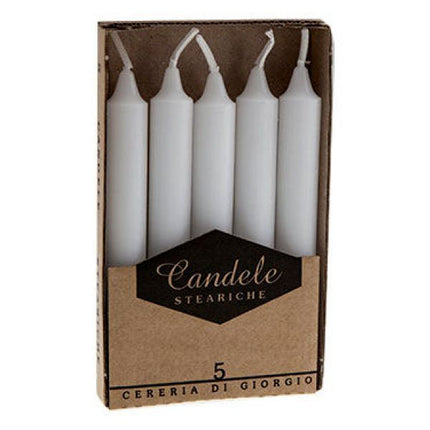 CANDELA STEARICA BIANCA Pz 5 mm 150