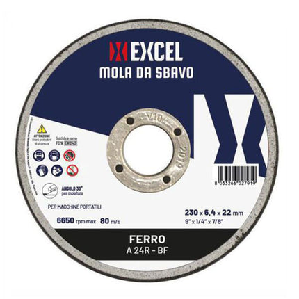 DISCO ABRASIVO MOLARE FERRO