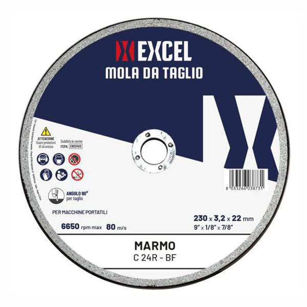 DISCO ABRASIVO TAGLIO MARMO