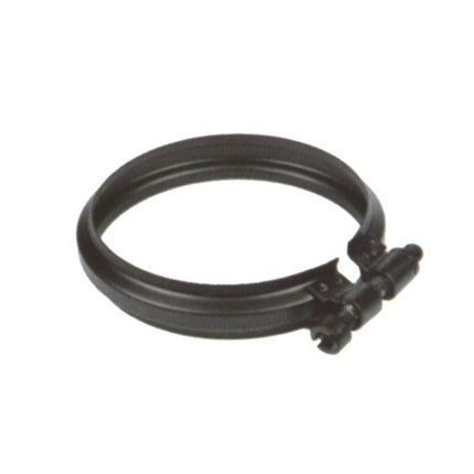 FASCETTA TUBI INOX PELLET NERO